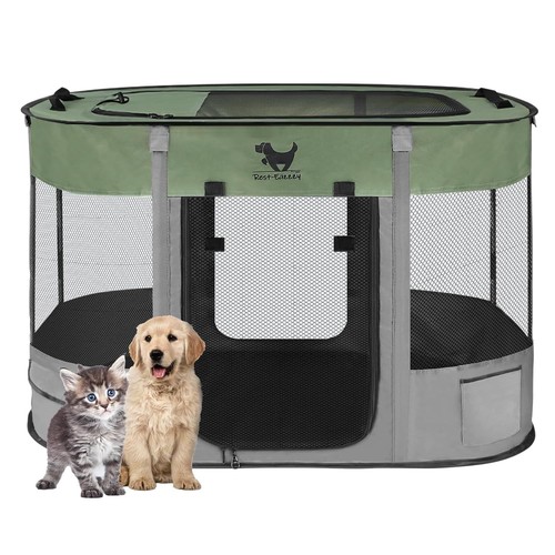 Dog playpen foldable kitten - dog,