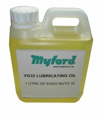 Myford Esso Nuto Lubricating Oil VG32 1Litre For ML10/ML7/ML7R/Super7 Lathes