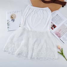 Women Mesh Lace Underskirt
