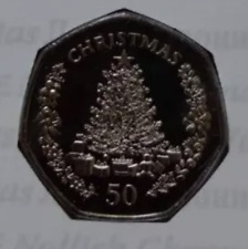 Gibraltar coin 50p pence 2006