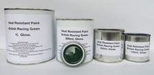 British Racing Green Heat Resist Paint, Gloss Brake Caliper Engine Metal Body 