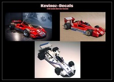 1/32 Scale Decals for F1