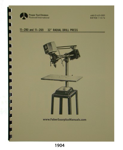 Rockwell radial drill - rockwell,