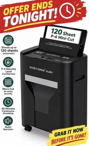 Commercial paper shredder - paper,