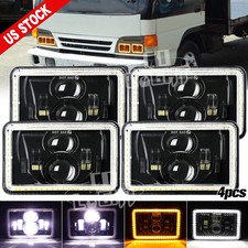 Super Bright 4pc 4x6"INCH LED