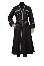 Blue wool national costume - national,