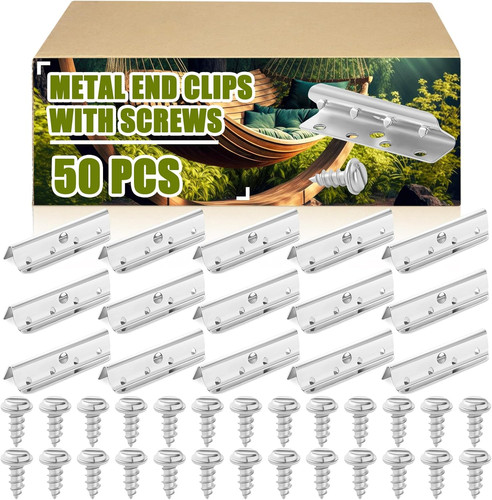 Pcs metal end clips - pcs, for