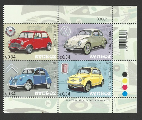 Cyprus stamps 2026 - cyprus,
