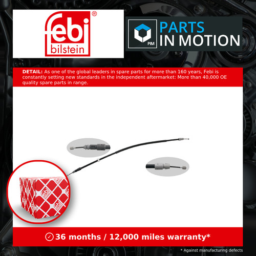 Handbrake cable fits - handbrake, mercedes