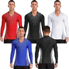 Men's Latin Dance Shirt