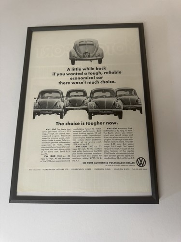 Framed original 1968 - framed,