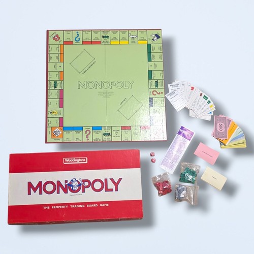 Vintage waddingtons monopoly - vintage,