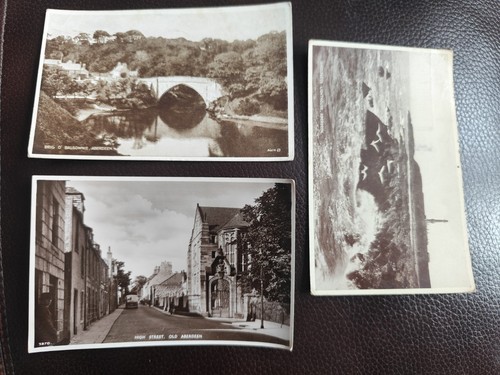 Vintage post cards - post, aberdeen