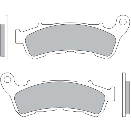 Pair organic brake pads - pair,