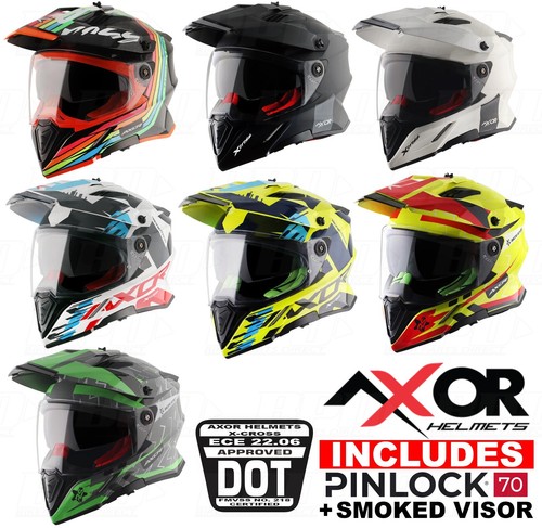 Motorcycle helmet axor cross - helmet, x-cross