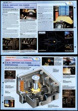 Engineering - USS Defiant - Star Trek Fact File Fold-Out Page