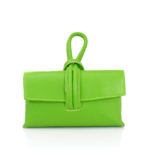 Ladies real leather - clutch, bag