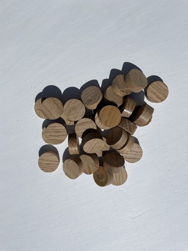 25mm american oak wood - 25mm,