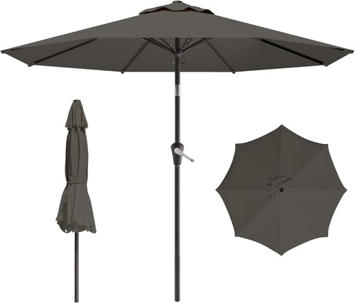 Large parasol garden table - 3m,