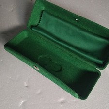 Green Specsavers Glasses Case With Cloth 