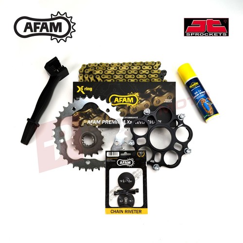 Afam gold ring chain and - jt,