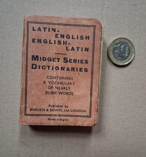 Latin-English/English-Latin