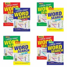 Word search mega - search, large