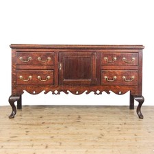 Antique Oak Dresser Base on