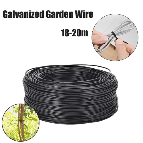 Plastic coated wire ties - coated,