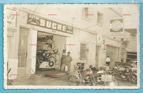Photo postcard gilera - on,