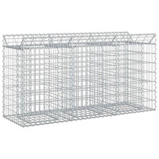 Gabion Raised Bed Silver