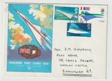 1969 fdc concorde - fdc,