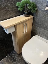 Rustic Wood Toilet Roll Paper