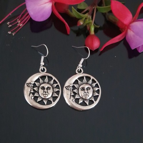Dangle drop earrings wicca - dangle,
