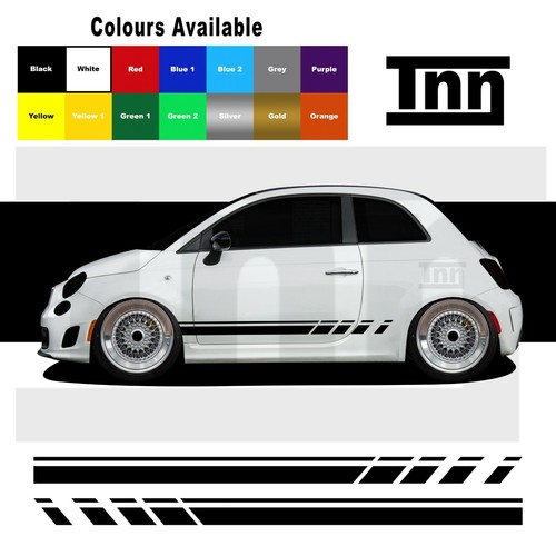Side stripe stickers decals - stickers,