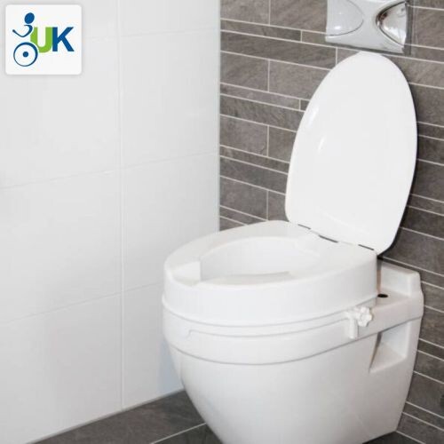 Raised toilet seat raiser - raised,
