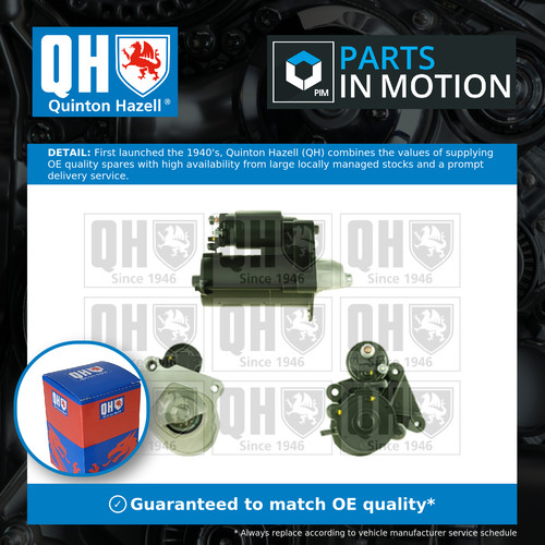Starter motor qrs1704 quinton - qrs1704,