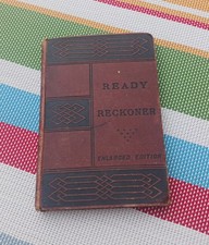 Ready Reckoner enlarged edition pocket book 1800s 