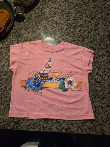 Vintage kids pink ocean - pink,