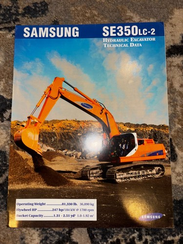 Samsung se350lc hydraulic - se350lc,