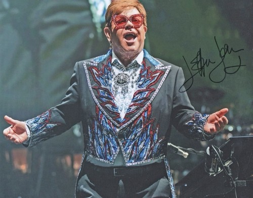 Elton john original 10x8 - john,
