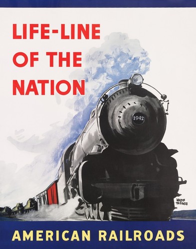 1942 vintage railroad united - 1942,