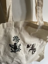 Tote Cotton Bag With Fairies Unusual