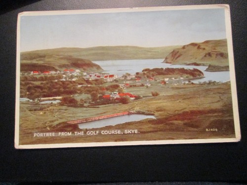 Postcard portree from the - portree, golf