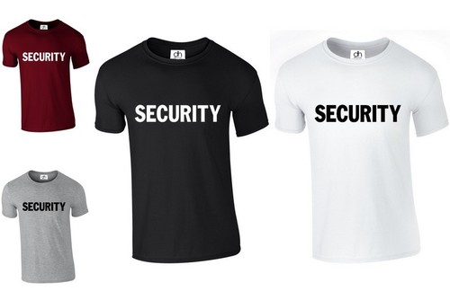 Security tshirt work lot - security,