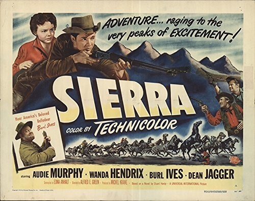 Sierra 1950 dvd audie - audie, murphy