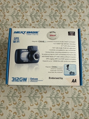 Next base dash cam - dash, 312gw