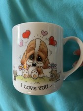Vintage 1981 “Forever Yours” Sad Sam Coffee Tea Mug Applause