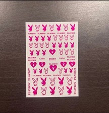 Trendy Playboy Bunny Nail Art