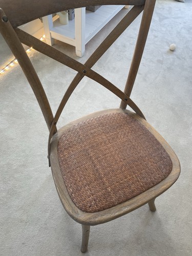 Oak chair oiled using - oak, neptune
